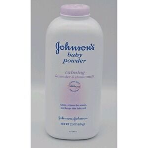 Johnson's Baby Powder Vtg 2004 Lavender & Chamomile Scent 15oz Mildness